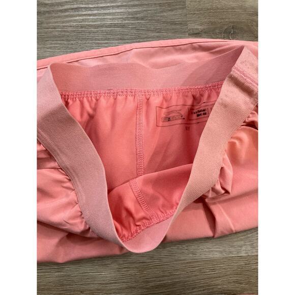 Slazenger Juniors Golf Skort XS Orange Elastic Waistband Built-in Shorts - Picture 8 of 8